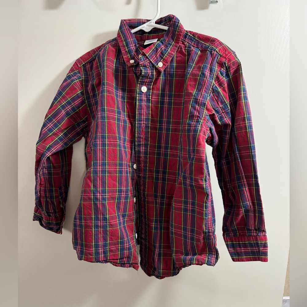 Boys Plaid Shirt